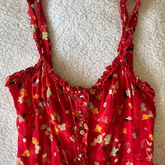 Réalisation Par Juliet Rouge Fleur Dress size Small - Picture 15 of 16